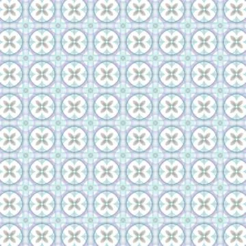 Vintage abstract seamless pattern background. Composed of colored geometric s Stock Illustration