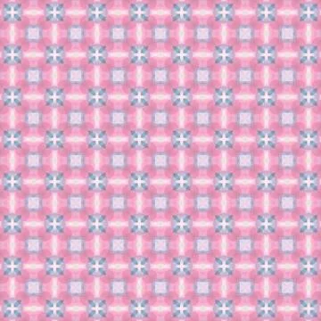 Vintage abstract seamless pattern background. Composed of colored geometric s Stock-Illustration