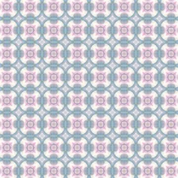 Vintage abstract seamless pattern background. Composed of colored geometric s Stock Illustration