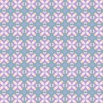 Vintage abstract seamless pattern background. Composed of colored geometric s Stock Illustration