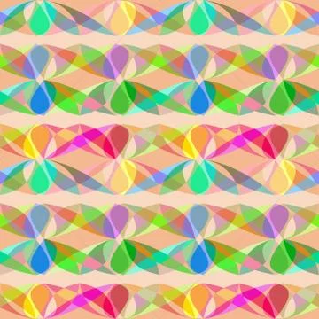 Vintage abstract seamless pattern Stock Illustration