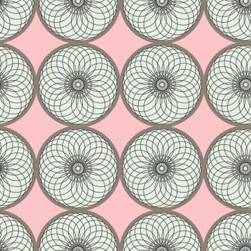 Vintage abstract seamless pattern Stock Illustration