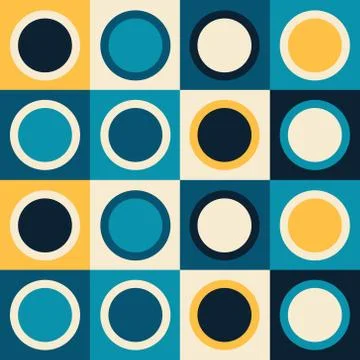 Vintage abstract seamless pattern Stock Illustration