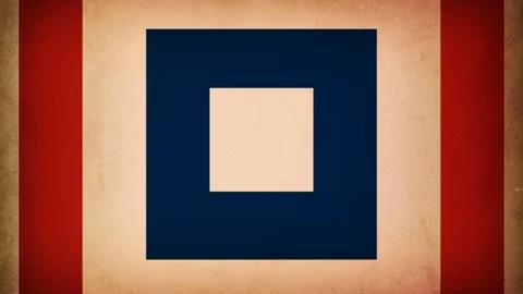 Vintage Abstract Squares Loop Video stock 104035582