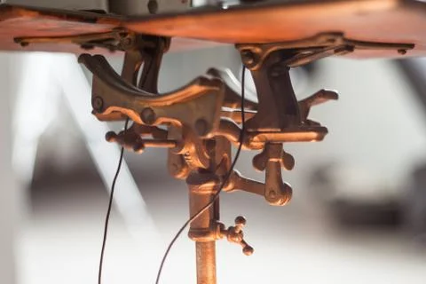 Vintage adjustable table Stock-Fotos