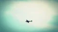 Vintage aircraft nice landing. Color corrected HD Footage