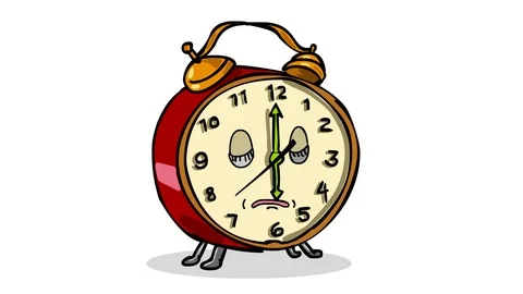 old alarm clock cartoon