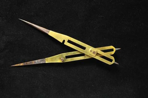 Vintage Angle Measuring Tool Stock Photos