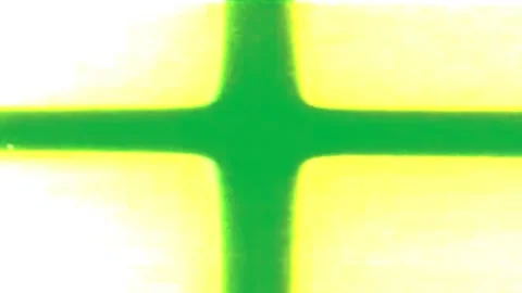 Vintage animated transition with a split Green Screen and Yellow Screen Stock Footage 278242690