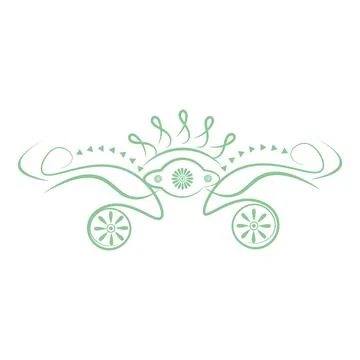 Vintage arabesque floral pattern Stock Illustration