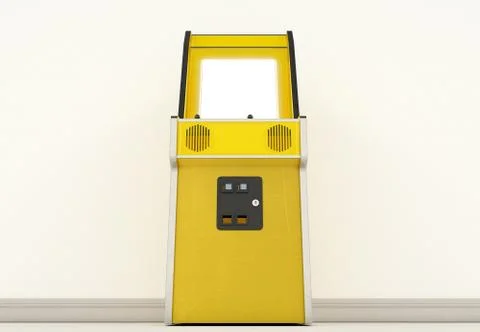 Vintage Arcade Machine Stock Photos