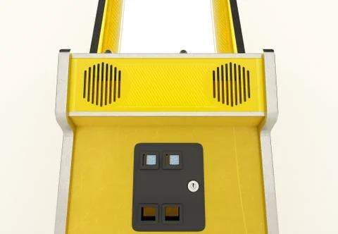 Vintage Arcade Machine Stock Photos