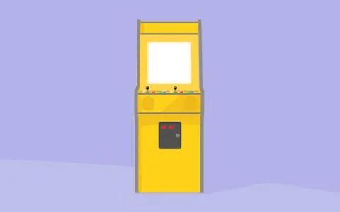Vintage Arcade Machine Stock Photos