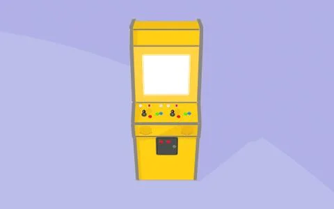Vintage Arcade Machine Stock Photos