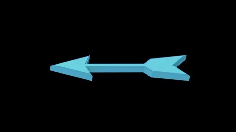 Vintage Arrow Motion Graphic For Presentations And UI Stock Footage 292337903