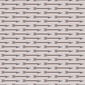 Vintage arrow pattern Stock Illustration