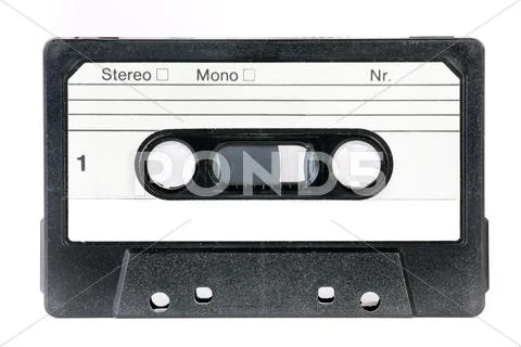 Vintage audio cassette Stock Photos