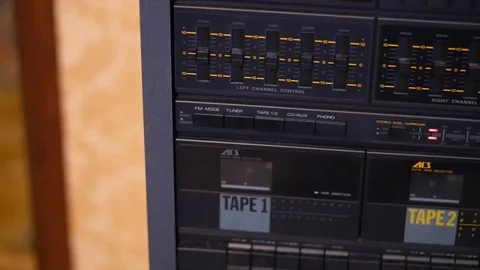 Vintage audio system 動画素材 88256737