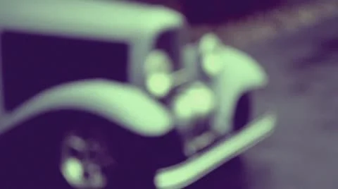 Vintage Automobile Stock Footage 12395569