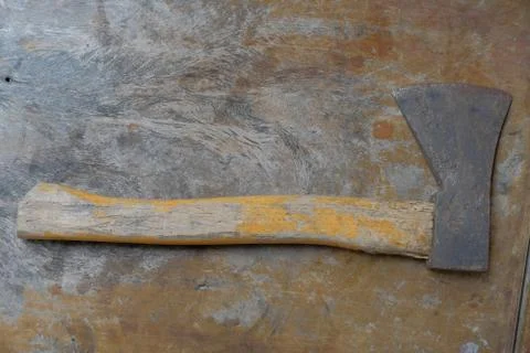 Vintage axe Stock Photos