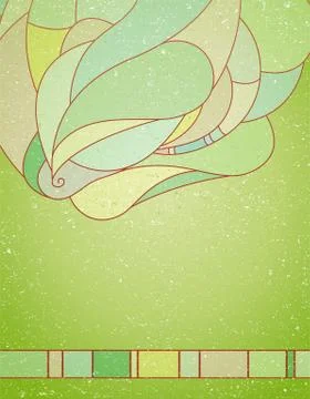 Vintage background with abstraction. Stock Illustration