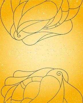 Vintage background with abstraction. Illustrazione stock