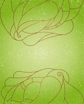 Vintage background with abstraction. Stock Illustration
