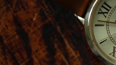 Vintage background for copy space. macro watch. Stock Footage 193742031