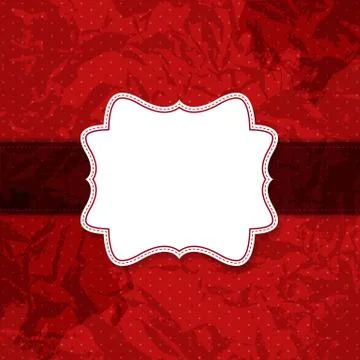 Vintage Background with Frame Illustration Illustrazione stock