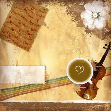 Vintage background Stock Illustration