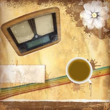 Vintage background Stock Illustration