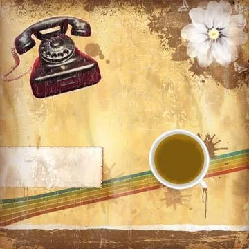 Vintage background Stock Illustration