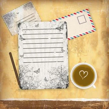 Vintage background Stock Illustration