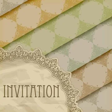 Vintage background Illustrazione stock