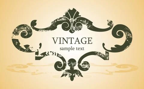 Vintage background Stock Illustration