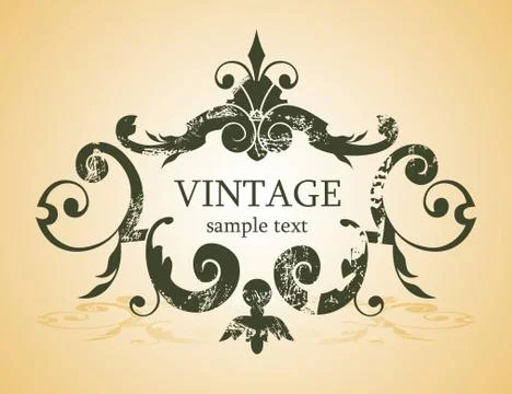 Vintage background Stock Illustration