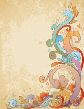 Vintage  background Stock Illustration