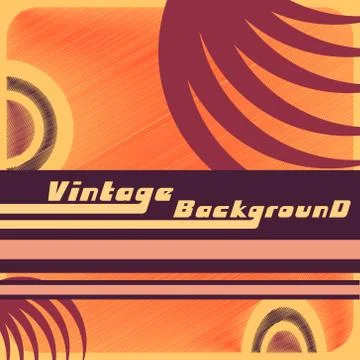 Vintage background Illustrazione stock