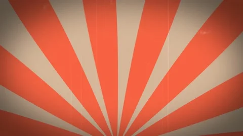 Vintage background with orange rays on old film Stock Footage 203847233