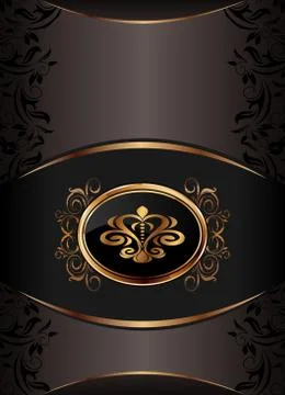 Vintage background for packing Stock Illustration