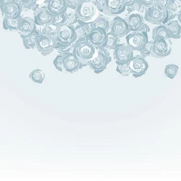 Vintage background with roses Stock Illustration