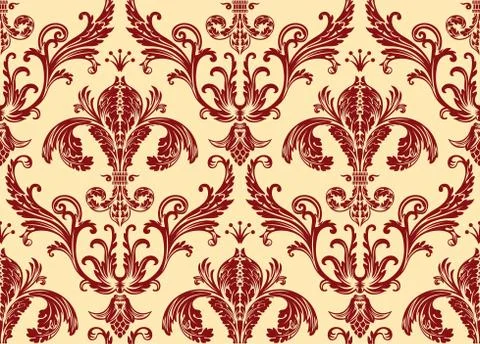 Vintage background. Seamless pattern ornament Stock Illustration