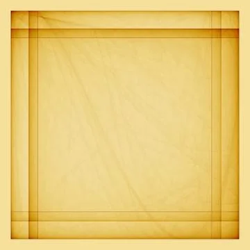 Vintage background. yellow textured square with backlight Stock Illustration