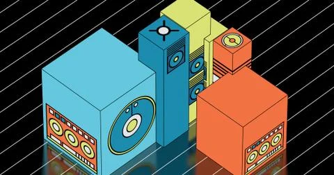 Vintage backgrounds Stock Illustration