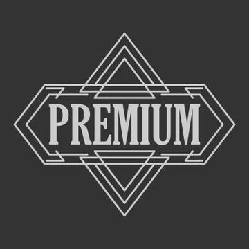 Vintage badge. Logo template. Stock Illustration