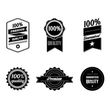 Vintage badges Stock Illustration
