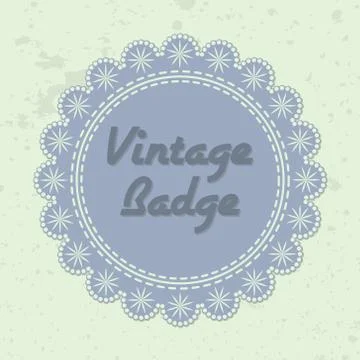 Vintage badges Stock Illustration