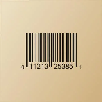 Vintage Bar Code Illustration Stock-Illustration