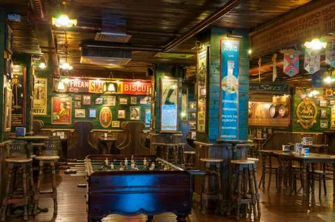 Vintage bar Stock Photos