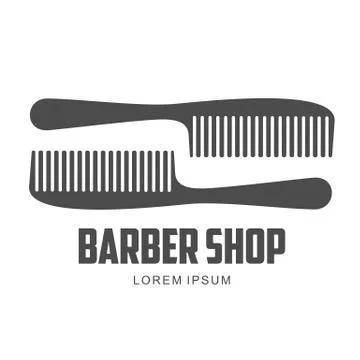 Vintage barber shop logos, labels, badges, design elements Stock Illustration